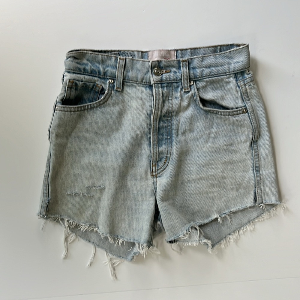 Revice Distressed Shorts - Picture 2 of 4